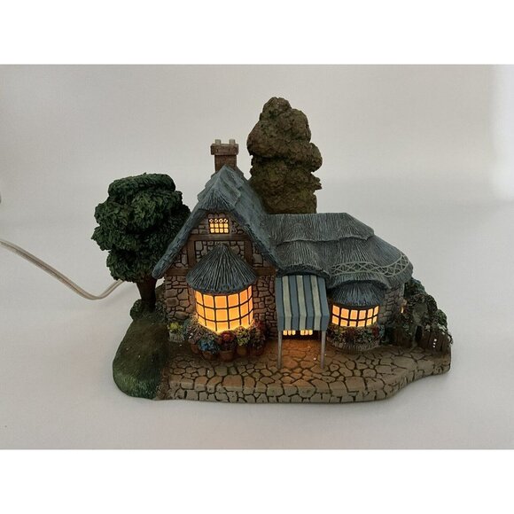 Hawthorne Village Falbrooke Florist Thomas Kinkade Lamplighter House Collection - Picture 16 of 16